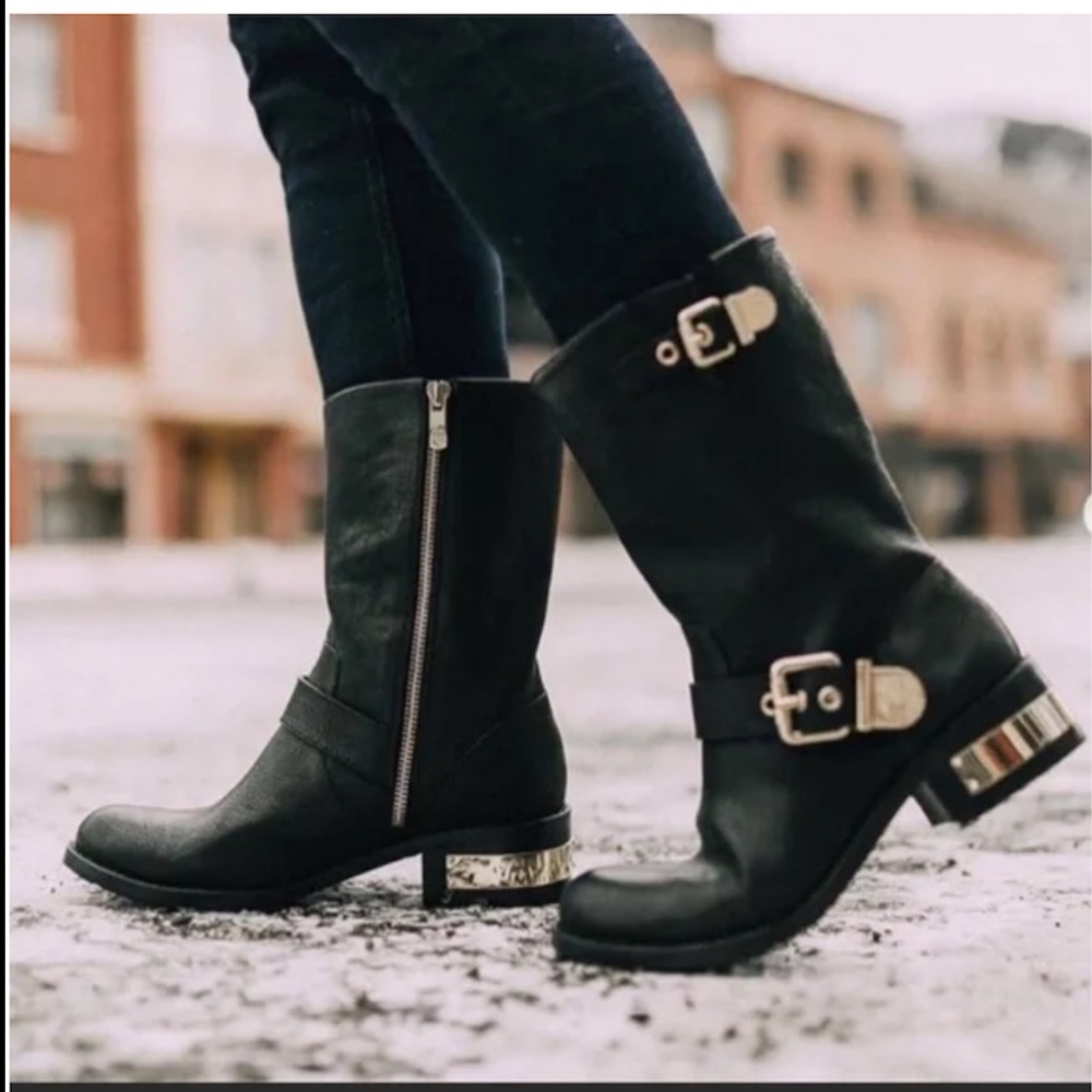 BRAND NEW ~ VINCE CAMUTO WINCHELL MID CALF BOOTS